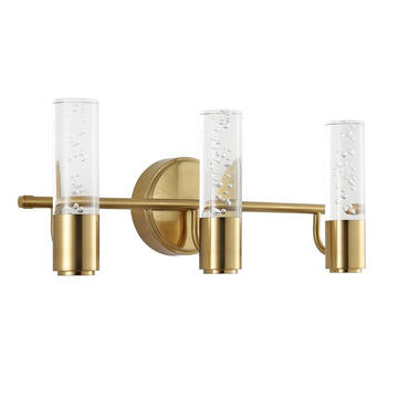 Bolha Minimalist Modern Bubble Acrylic/Iron Integrated LED Vanity Light